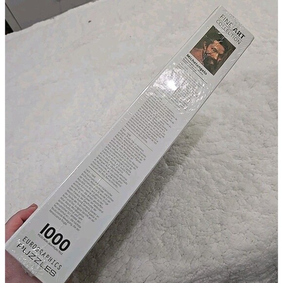 Eurographiccs Fine Art Michelangeo Creation Of Adam 1000 Piece Puzzle NEW - Picture 4 of 4